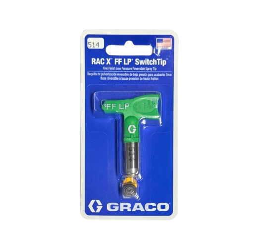 Graco FFLP514 Fine Finish Low Pressure RAC X FF LP SwitchTip, 514